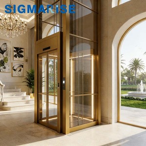 Ascensor Hidráulico <span class=keywords><strong>de</strong></span> Alta Calidad <span class=keywords><strong>de</strong></span> Fábrica SIGMARISE para Viviendas, Ascensor para Apartamentos, Ascensor para Personas Mayores - Product Image 3