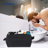 PU étanche Portable trousse de toilette à la mode étui à fermeture éclair pour salle de bain suspendu étui cosmétique voyage-friendly