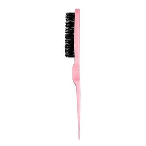 Cepillo de cerdas de jabalí de tres filas para peinados y moños, tipo paleta de forma oblonga - Product Image 4