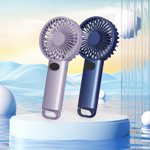 Nuevo Ventilador de Mano Portátil de 6 Velocidades con Gancho, Recargable por USB, de Bolsillo, Mini Enfriador de Viento - Product Image 5