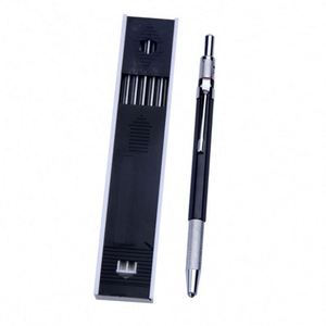Wholesale Custom Premium Professional Mechanical Pencil Set 2mm Graphite Lead Customizable Black/Blue Plastic <b>Box</b> - Product Image 2