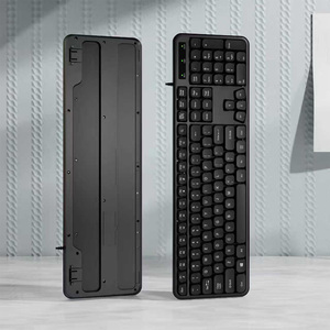 K-112Y nuova tastiera per <span class=keywords><strong>Computer</strong></span> con cavo USB 104 tasti tastiera Standard da ufficio con <span class=keywords><strong>Design</strong></span> speciale <span class=keywords><strong>4</strong></span> tasti - Product Image 5