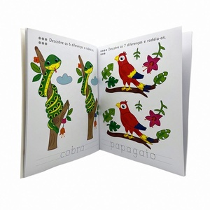 Libro de colorear de tapa blanda personalizado de alta calidad para niños, servicio de impresión de papel offset y cartón para cuentos infantiles - Product Image 6