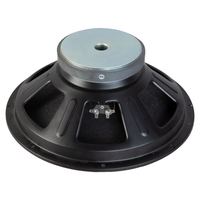 Subwoofer de 15 pouces 600W haute puissance avec panier en fonte et aimant en ferrite de 60oz pour des basses profondes, son de scène professionnel