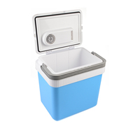 Prix usine Mobile 24L Boîte Glacière AC DC Boîte Glacière De Voiture 12v Réfrigérateurs De Voiture Pour Le Camping