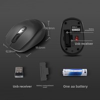 Souris sans fil M315 24G 4D pour ordinateur portable, tablette, tout-en-un, bureau, entreprise, USB, optique, ergonomique