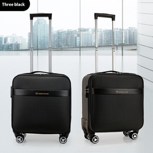 18 Inch Oxford Waterproof Lightweight Trolley Cabin Bag Luggage Case Weekender Bag <b>Roller</b> <b>Suitcase</b> - Product Image 5