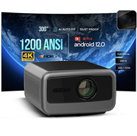 Projecteur intelligent haut de gamme, 23000 lumens, système Android, 2+32G WiFi, polyvalent