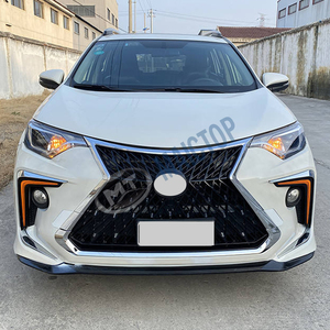 Maictop Accessoires de voiture, kit carrosserie pour pare-chocs avant pour Toyota <span class=keywords><strong>Rav</strong></span> 4 Rav4 2016 <span class=keywords><strong>2017</strong></span> 2018, mise à niveau au style Lexus - Product Image 5