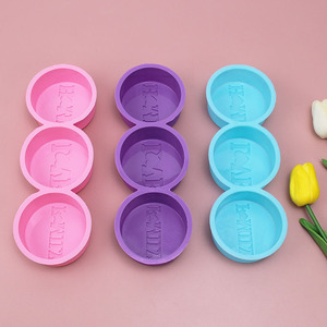 แม่พิมพ์สบู่ซิลิโคนทรงกลมลาย<span class=keywords><strong>คำ</strong></span>ว่ารัก/ครอบครัว จากโรงงานโดยตรง แบบทำมือ <span class=keywords><strong>3</strong></span> ช่อง - Product Image 5