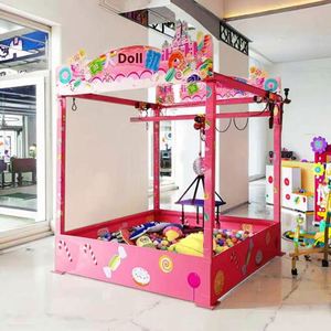 Consoles de jeux d'intérieur pour enfants et snacks/cadeaux/poupées-jouets pour la maison et les centres commerciaux – Matériau métallique durable - Product Image 1