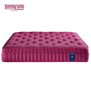 Matelas hybride personnalisé de qualité supérieure, tufté à la main, pour hôtel/usage domestique, avec ressorts ensachés, mini ressorts, crin de cheval, protection des bords LOONGFUNG - Product Image 1