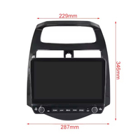 Autoradio Android untuk Chevrolet Spark 2010-2014 GPS Navigasi Radio Android Pemutar Media Mobil
