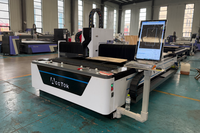 Machine de découpe laser à fibre CNC économique de 2000 W pour les petites entreprises, traitement de tôles métalliques et d'aluminium avec une haute précision et une grande vitesse