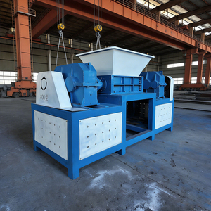 Full Automatic Large Tyre <strong>Shredding</strong> Machine Industrial <strong>Rubber</strong> Crusher for Used Tyre Recycling Plant - Product Image 2