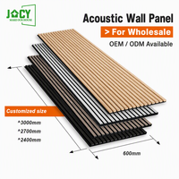 Panneaux muraux acoustiques à lattes personnalisés en gros, OEM, résistants au feu, absorption acoustique, pour hôtels, restaurants, Akupanel, REACH CE