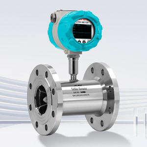 Débitmètre à turbine Moniteur de débit numérique haute précision Écran couleur Mesure haute précision de l'eau, de l'huile, des liquides chimiques - Product Image 2