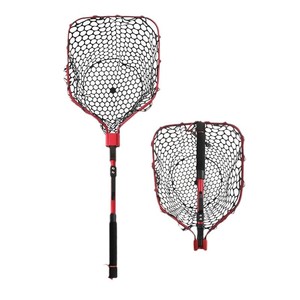 Filet de pêche pliable à absorption magnétique de 87,5 cm, filet télescopique en alliage d'aluminium et silicone, sac à filet, filet de pêche à main, filet d'atterrissage - Product Image 5