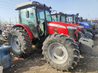 Tracteur agricole d'occasion S1304-C Massey Ferguson 130 CV 4 roues motrices avec cabine et climatisation