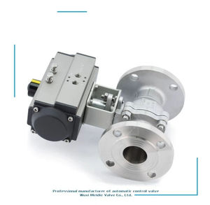 Vanne à boisseau sphérique motorisée en acier inoxydable Q641F-16P DN125 filetée pour le contrôle du gaz en station - Product Image 5