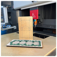 Machine de découpe à plat pour bois contreplaqué, machine de découpe au laser, prix de la machine de découpe au laser