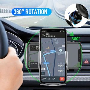 Chargeur sans fil 3 en 1 à charge rapide M11L, chargeur de téléphone 15 W, chargeur de téléphone magnétique automatique pour voiture - Product Image 4
