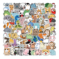 Custom Kids Cartoon Sticker Sheet Wholesale Wall Anime Cute Vinyl Cat Anime Book Kawaii Hollo Kitty Box Packaging Stray Label