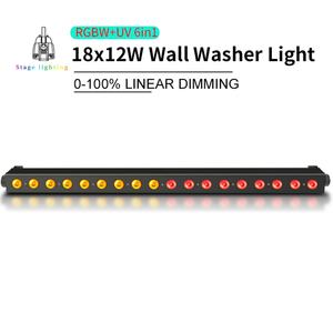 Venta al por Mayor Profesional de 18 Piezas de Barra LED de 12w para Iluminación de Pared, Control DMX, RGBW, Luces Lineales LED para Iluminación de Pared - Product Image 2