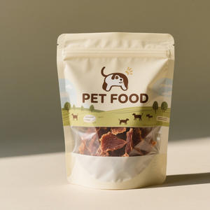 <span class=keywords><strong>Bolsa</strong></span> de plástico personalizada tamaño grande 5kg 10kg 15kg ASA <span class=keywords><strong>bolsa</strong></span> de pie reutilizable cremallera perro bolsas de embalaje de alimentos para mascotas - Product Image 1