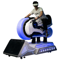 Simulador de Motocicleta VR Súper Atractivo para Adultos, Máquina de Motocicleta VR, Simulador de Carreras de Autos VR, Simulador de Realidad Virtual