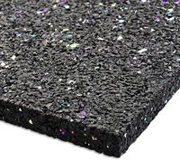 Tapis en caoutchouc antidérapant anti-vibration de qualité supérieure 60x60 cm coupé à la taille pour machines à laver sécheuses vente par correspondance emballage