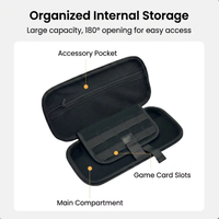 Étui de transport rigide EVA pour Switch OLED, antichoc, grande capacité, sac de rangement pour accessoires de console de jeu, OEM, vente en gros personnalisée