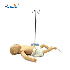 Acceso a la Punción Venosa Sistémica en Bebés - Venas del Cuello de la Pierna Derecha, Producto de Ciencia Médica - Product Image 1