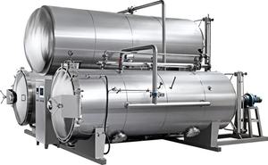 Stérilisateur à vapeur en acier inoxydable, autoclave à haute température pour la transformation alimentaire, les produits laitiers, les sauces, les aliments en conserve - Product Image 3