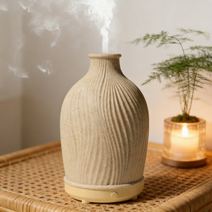 Difusor de Aromas de Resina con Atomización Inteligente, <span class=keywords><strong>Humidificador</strong></span> Ultrasónico de Madera Sencilla para el Hogar - Product Image 2