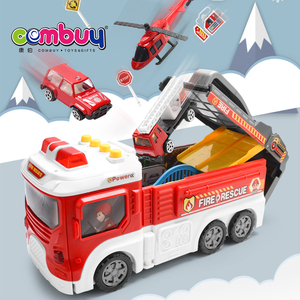 Обучающий грузовик, игровой трек, набор «сделай сам», гараж, игрушки для парковки автомобилей - Product Image 2