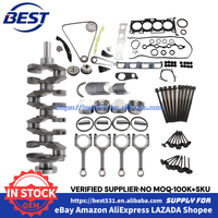 Kit de révision moteur G4KC 2.4L : vilebrequin, bielle, piston, joint, kit de calage pour Hyundai Kia