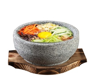 Corea bibimbap dolsot pietra pentola di cottura ciotola di ramen ciotola di pietra di granito pentole per la vendita - Product Image 5