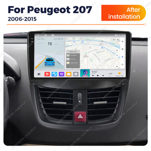 MEKEDE M7 7870 12+256G 8 cœurs FM AM GPS Navigation Android Car-play Auto Voiture Écran QLED 2k BT5.0 pour <span class=keywords><strong>Peugeot</strong></span> <span class=keywords><strong>207</strong></span> 2006-2015 - Product Image 6