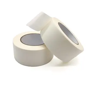 white no resisdue easy tear masking crepe paper tape for painting