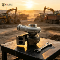 Turbocompresseur HX50 compatible avec moteur diesel universel refroidi par eau, ensemble complet de turbocompresseur, pièce de rechange pour excavateur