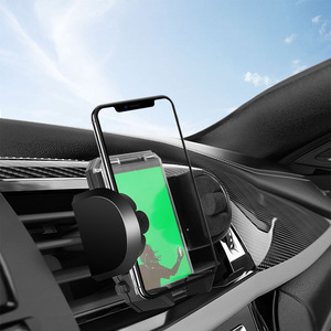 Baimo Car Phone Mount Suction Cup Universal Windshield Air <b>Vent</b> Holder Black ABS Material Model 2081 - Product Image 3