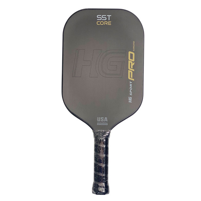 Factory Price Pro Power Elongated Edgeless Pickleball Paddle SST Core Pickleball Racket for Adults