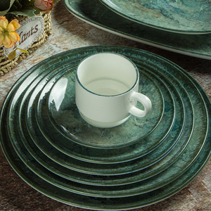 China Vajilla Marcas Estilo europeo Juego de platos de porcelana Vajilla Azul Danubio Vajilla de cerámica Proveedor - Product Image 4