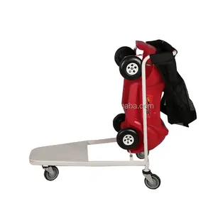 सीट के साथ सुपरमार्केट स्मार्ट बच्चों खिलौना तह शॉपिंग कार्ट ट्राली - Product Image 1