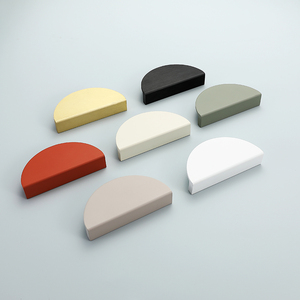 半圆多色简约橱柜、鞋柜门把手、衣柜门把手 - Product Image 3