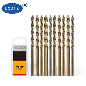 LXD Lot de 10 forets HSS Cobalt M35 de 3,5 mm 135 °   Embout à pointe fendue pour perçage de précision du métal - Product Image 3