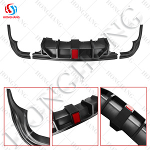 Chaoshenghang Autopartes, Parachoques Trasero RR para <span class=keywords><strong>Jeep</strong></span> <span class=keywords><strong>Grand</strong></span> <span class=keywords><strong>Cherokee</strong></span> <span class=keywords><strong>SRT</strong></span>, Difusor Trasero 2014-21, Kit de Carrocería - Product Image 3