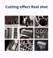Machine de découpe de profilés CNC entièrement automatique pour alliage d'aluminium 505CNC et modèles 455 avec moteur 380V 4kw