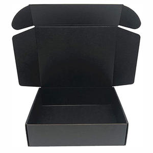 Green Customized logo folding corrugated cardboard <b>box</b> for mail transportation and clothing <b>gift</b> packaging - Product Image 2